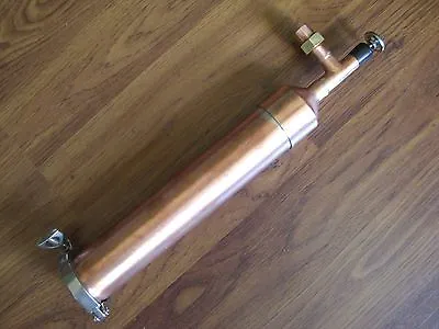 Beer Keg Kit Moonshine Still Head 1 Ft COPPER Column 2  X 1/2 Tri Clamp W/union  • $83.78