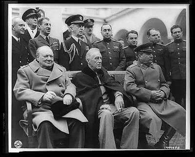 Crimean ConferenceWinston ChurchillFranklin D. RooseveltJoseph StalinYalta • $9.99