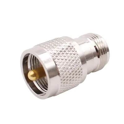 $6.29 • Buy PL-259 UHF Male Plug To N-Type Female Jack RF Adapter Connector US Stock