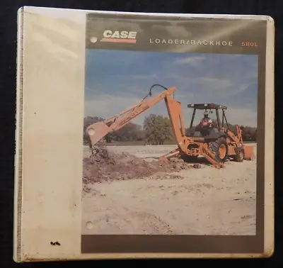 $139.95 • Buy Genuine Case 570 Lxt 580 L Tractor Loader Backhoe Parts Catalog Manual W/binder