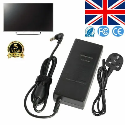 19.5V Power Supply For Sony Bravia TV Smart LED LCD HDTV Charger Cord Adapter  • £10.49