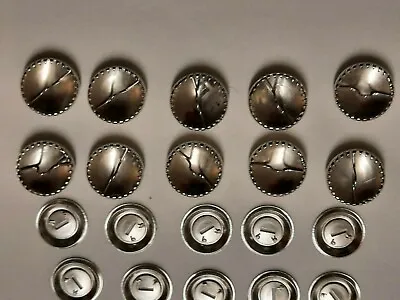 Self Cover Buttons Metal ( 10 In The Pack SIZE 19mm)Made By FRYM • £3.49