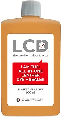 Leather Vinyl Dye Paint Colourant Recolour Restore Faded Worn Chair Handbag Sofa • £37.99