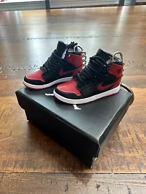 Nike/Jordan 1s Mini Shoe Keychain Single Or Pair With Or Without The Box • $9