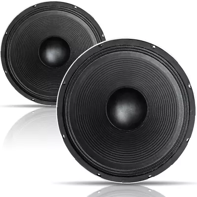 Soundlab Pair Of Replacement 15  Speaker Cabinet Woofer Drivers 250w 8 Ohms  • £58.80