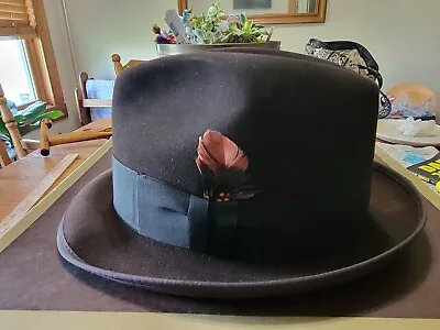 Stevens 3x Gold Bond Beaver Hat • $40