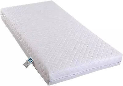 New Quilted Baby Cot Bed Toddler Mattress Breathable All Sizes • £31.20