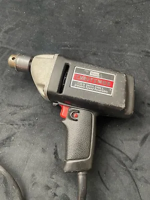 Sears Craftsman 3/8 Inch Drill Corded Variable Speed Reversible Model 315.10491 • $24.95