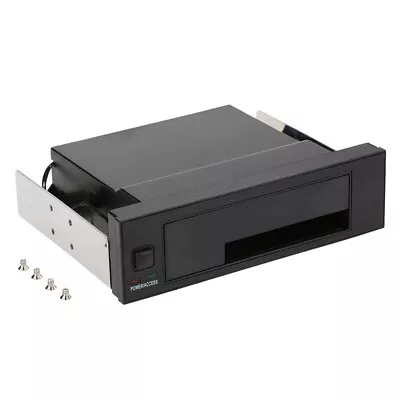 For 2.5 /3.5 In Internal Single Bay Mobile Rack Enclosure SATA HDD SSD Bay P0D8 • £19.39