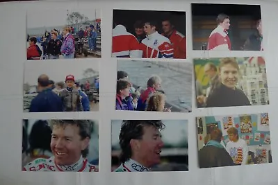 COVENTRY BEES RICK MILLER JOHN JORGENSEN 1990'S  SPEEDWAY 6x4 PHOTOS    Lot17 • £4