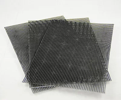3 Sheets Plastic Drainage Mesh / Screen / Net For Bonsai Pot - 7.8 X 11.8  Black • $10.99