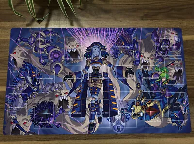 YuGiOh Duel Playmat Shaddoll Deck CCG TCG Mat Trading Card Game Mat Pad With Bag • $28.12