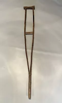 Antique Soldier Civil War Hospital Medicine Medical Wood Crutch Oddity Doctor • $59.99