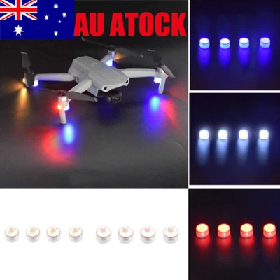 $13.10 • Buy 4Pcs Night Flight Light With Battery For DJI Mavic Air 2 / Mavic Pro Drone #AU