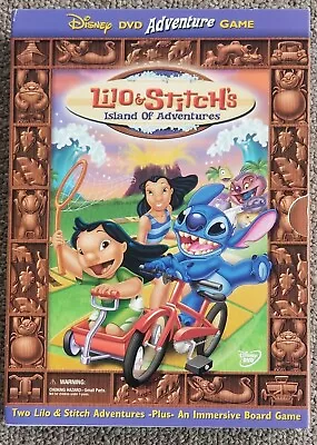 Disney Lilo & Stitch's Island Of Adventures DVD With Adventure Board Game NEW • $19.99