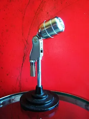 $146 • Buy Vintage 1950's Electro Voice 630 Dynamic Microphone Hi Z Harp W XLR Adapter # 1