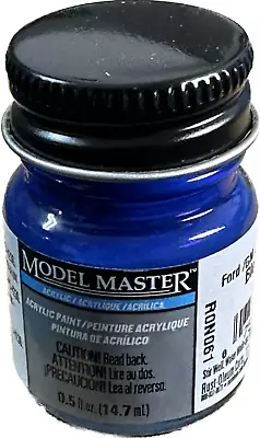 Testors Model Master Ford/GM Engine Blue 4661 Gloss Acrylic .5 Oz • $9.99