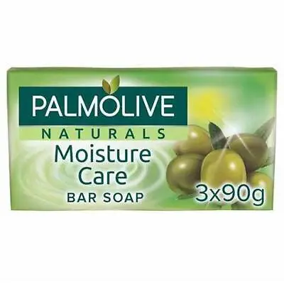 Palmolive Soap Bars Original Green (Moisture Care) - 3 X 90g • £4.75