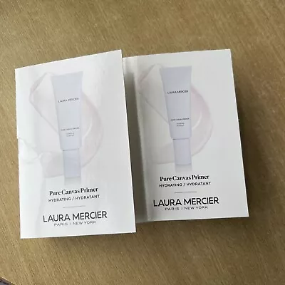 2x Laura Mercier Pure Canvas Primer 10ml Travel Size Brand New • £7.90