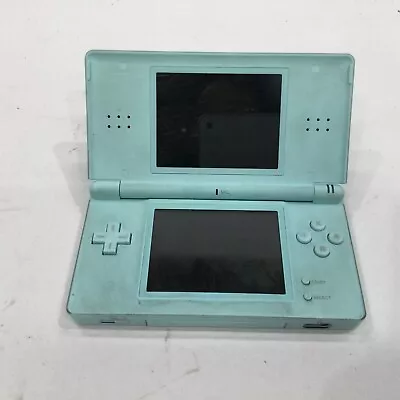 Nintendo DS Lite USG-003 Handheld Gaming System Video Game Console - Ice Blue • $85