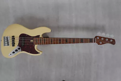Sire Marcus Miller V5 5-String Bass Roasted Maple Fretboard Vintage White • $599