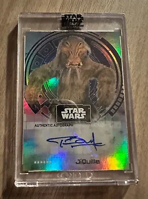 Topps Star Wars Signature Series Tim Dry As J’Quille Encased AUTO Autograph Card • £9.64