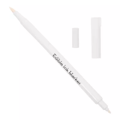  2 PCS Baking Pigment Pen Plastic Edible Color Markers Food Coloring Pens • £6.25