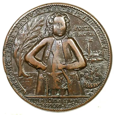 1739 FCv 5-D R-5 Admiral Vernon Bath Medal • $350