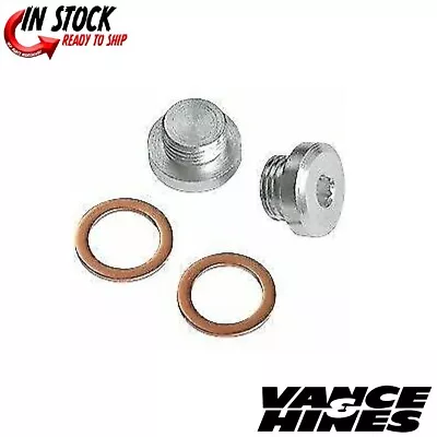 Vance & Hines 16935 O2 02 Sensor Port Bung Plugs Kit 12mm • $19.99