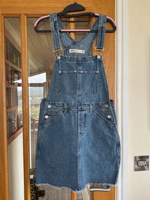 £4.99 • Buy Asos Blue Denim Pinafore Dungaree Dress Size 8