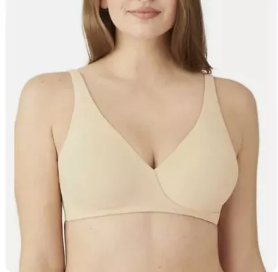 Wacoal Perfect Full Figure Wireless Bra Nude/Sand  852389 • $24.99