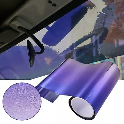 Car Accessories Car Film 20CMx150CM 1 Roll Gloss PVC Shade Accessories • $14.39