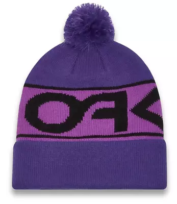 Oakley Factory Cuff Beanie - NWT Adult Unisex One Size Deep Violet - #43010-S9 • $19.97