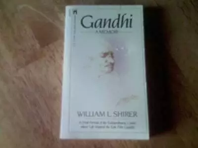 Gandhi: A Memoir - Paperback By William L Shirer - GOOD • $5.65