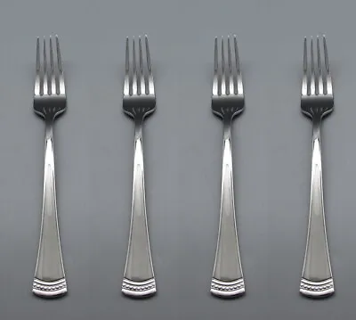 Lenox Stainless Flatware - PORTOLA - Salad Forks - Set Of Four New • $19.99