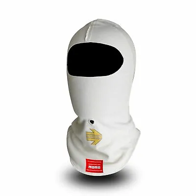 Momo Comfort Tech Racing Balaclava - White (FIA Approved) • £59.89