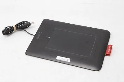 Wacom Bamboo CTL-460 Drawing Tablet NO STYLUS - Black - T44 • $10.99