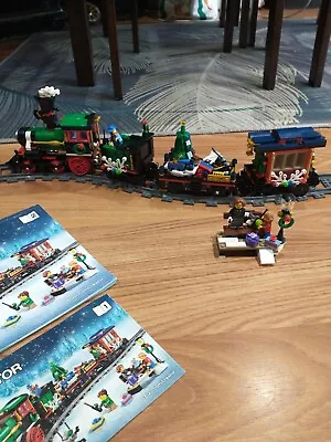 LEGO CREATOR: Winter Holiday Train (10254) Assembled • $220