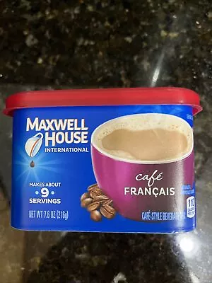 Maxwell House International Cafe Francais Style Instant Coffee 7.6 Ounce • $26.99