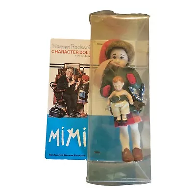 $22.95 • Buy *MIMI Norman Rockwell Character Doll Series Handcrafted Germany Porcelain 