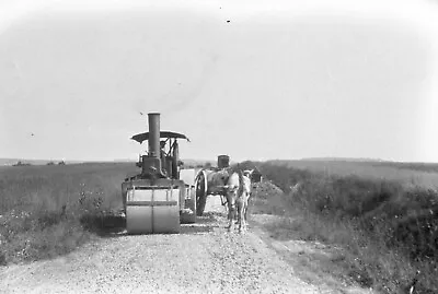 Fowler Steam Roller Vintage Early 1900's Photo Negative • $14.99