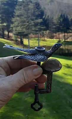 Antique Brass Sewing Bird Pin Cushion Dated 1858 • $155