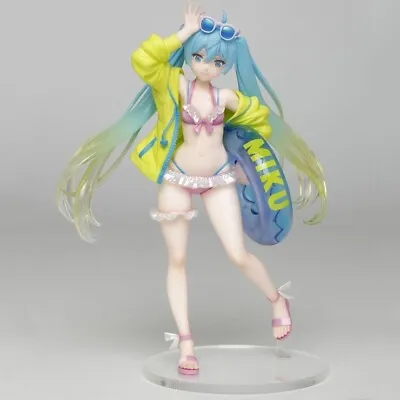 Taito 7  Vocaloid Hatsune Miku Figure (3rd Season Summer Version) JAPAN Kawaii • $27.95