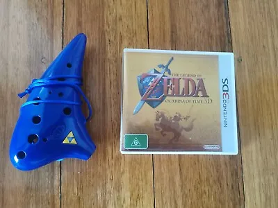 The Legend Of Zelda: Ocarina Of Time 3D + AUS Collectors Edition Items Ocarina • $140