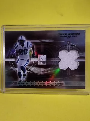 2003 Donruss Elite Back To The Future Marvin Harrison / R Berry Dual Jersey /100 • $15
