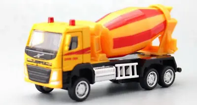 CR CCA 1:72 Volvo Cement Mixer Truck Model Toy Diecast Metal Car • $14.99