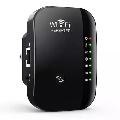 WiFi Signal Extender Range Booster Internet Repeater 300 Mbps Comes With UK PLUG • £7.50