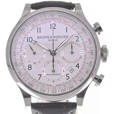 Baume & Mercier Capeland Chronograph MOA10005 Automatic Men's Watch Q#129982 • $1189.30