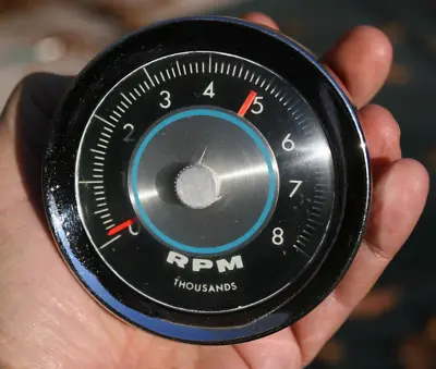 Vintage 8K 8000 RPM 3 3/8  Tachometer Perhaps Marine • $89