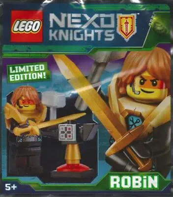 LEGO Nexo Knights Robin Minifigure Foil Pack Set 271824 (Bagged) • $7.34